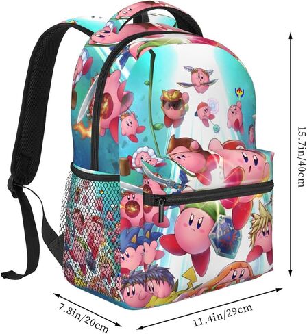 Kir-By Backpack Casual Bookbag Lightweight Laptop Bag Computer Bags Travel Daypack (red) in Saudi Arabia