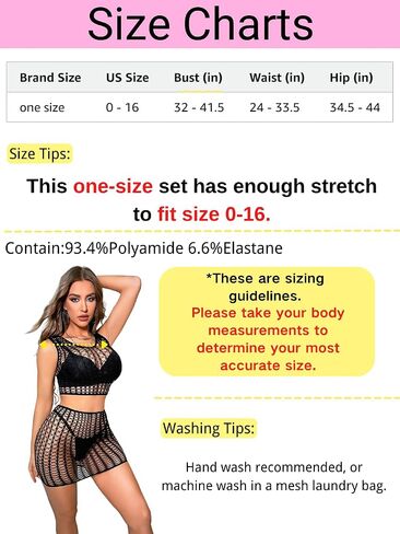 Kaei&Shi Fishnet Lingerie,Sexy 2 Piece Rave Outfits For Women,Sleeveless Top Mesh Skirt Exotic Sets in Kuwait