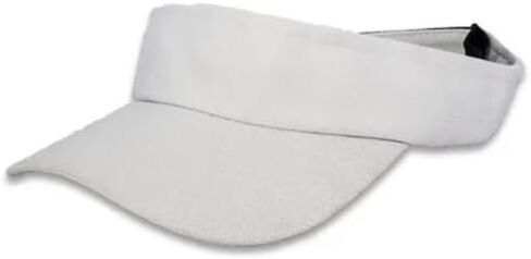 Sport Sun White Visor Hats Adjustable Empty Top Baseball Cap Cotton Ball Caps for Women and Men in Saudi Arabia