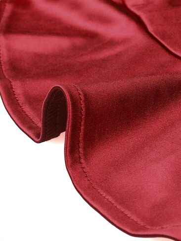 Allegra K Satin Bolero Shrugs for Women's Open Front Ruched Long Sleeves Cropped Shrug in Saudi Arabia