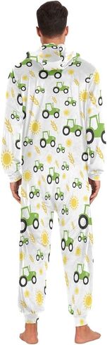 Ollabaky Adult Onesie Pajamas for Men & Women Long Sleeve One-Piece Costume Sleepwear Jumpsuit in Kuwait