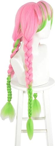 Women's Green Wig Short Curly Wavy Bob Wig Girls Cosplay Costume Halloween (Light Green) in Saudi Arabia