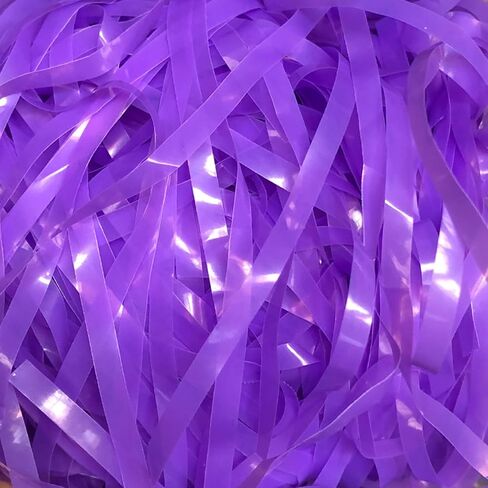 JINZOFLY Plastic Shred Filler for Gift Wrapping Basket Filling, Gift Box Filler for Easter, Birthday, Christmas, Thanksgiving, Wedding, Mother's Day(Purple) in Saudi Arabia