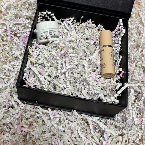JINZOFLY Crinkle Cut Paper Shred Filler, 100g Shredded Paper for Gift Wrapping Basket, Crinkle Paper Easter Grass Paper for Wedding Birthday Wrapping Boxes Bags in Kuwait