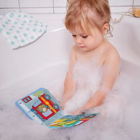 HABA Animal Wash Day - Magic Bath Book - Wipe with Warm Water and the "Muddy" Pages Come Clean in Saudi Arabia