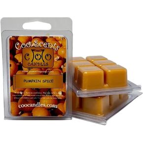3 Pack Soy Blend Highly Scented Coo Candles Wickless Candle Bar Wax Melts - Pumpkin Spice