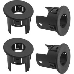 4Pcs 5LS52TZZAA Parking Assist Sensor Bezels Replacement for Dodge Ram 1500 2014-2018 Replacement for Ram 1500 Classic 2019-2021 68335619AC Front Rear Bumper Parking Aid Sensor Bracket