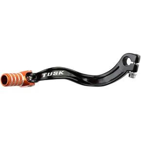 Tusk Folding Shift Lever Black/Orange Tip