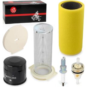 Air Filter Kit Guide & End Cap Fuel Oil Filter Spark Plug For Yamaha KODIAK 400 YFM400 2WD 4WD 2000 2001 2002