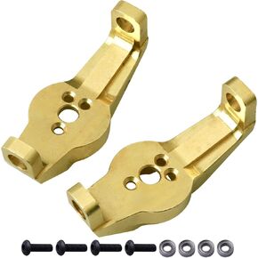 Brass Front C-Hub Carrier Upgrades for TRX-4 1/10 RC Crawler, Replace Parts 8232