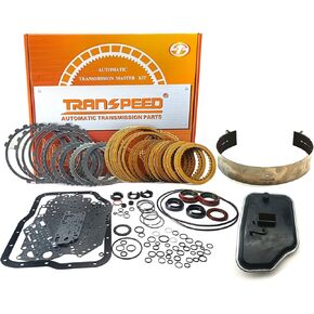 TRANSPEED 4F27E FN4A-EL Automatic Transmission Rebuild Master Kit Friction Plates Clutch Plate Oil Filter + Brake Band Compatible With For Mazda 3/5/6 Ford Focus Fiesta C-max