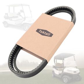 Golf Cart Clutch Drive Belt & Starter Generator Belt Replacement for Club Car DS 1997-up & Precedent 2004-up Gas Models, Set of 2, Replacement OEM# 101916701, 1016203