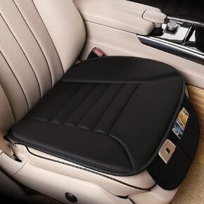 Big Ant Car Seat Cushion,Comfort Thicken Memory Foam Seat Cushion Pad,Pain Relief Chair Cushion Seat Protector for Car Office Home Use,Black 1PC