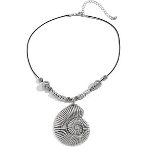 yfstyle Shell Necklace Seashell Necklace for Women Gold Silver Conch Shell Necklace Summer Ocean Sea Shell Jewelry Dainty Summer Beach Gifts for Women