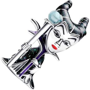 Villains Charm Fit Women Bracelet Necklaces Fashion Gifts 925 Sterling Silver DIY Jewelry