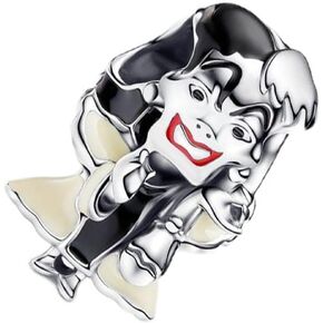 Villains Charm Fit Women Bracelet Necklaces Fashion Gifts 925 Sterling Silver DIY Jewelry