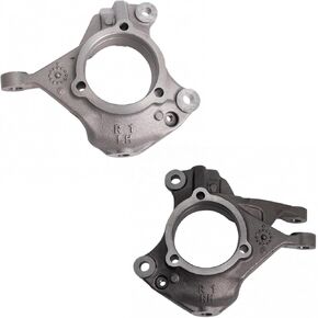 TRQ Front Steering Knuckle Set,Steering Knuckle Kit Compatible with 2007-2017 Jeep Wrangler 2018 Wrangler JK