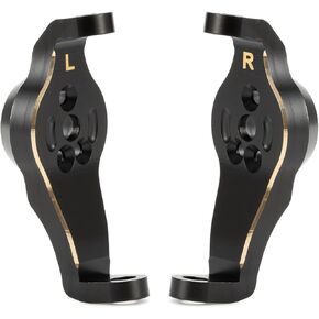 TRX4 Brass Counterweight Black Coating Portal Axle Housing for 1/10 RC Crawler TRX6 TRX4 Upgrade Parts (8 in 1 Set)