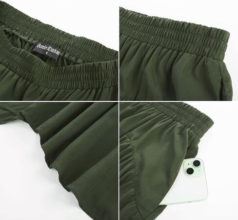 Scarlet Darkness Maxi Skirt for Women High Waist Ruffle Flowy Renaissance Long Skirts with Pockets in Saudi Arabia
