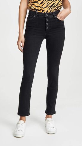 PAIGE Women's Hoxton High Rise Slim Fit Ankle Jean in Saudi Arabia