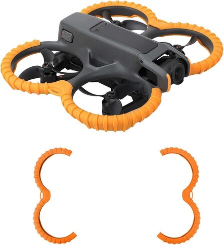 واقي حماية المروحة AVATA 2، غطاء حماية مضاد للتصادمات لملحقات الطائرة بدون طيار DJI AVATA 2 (أحمر) in Kuwait