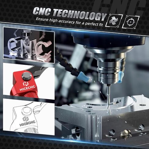 Red Motorcycle Folding Gear Shifter Lever Compatible with GasGas EX MC EC 125/250/300 2024 EX F 250/350 2024 Forged Aluminum Gear Shift Shifter Lever Folding, See Fitment in Kuwait