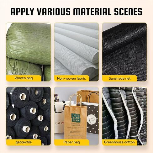 Bag Closing Machine Lithium Battery Cordless Bag Sewing Machine 2s/bag, New Upgraded Portable Automatic Bag Stitching Packing Machine for Feed Sacks, Burlap Sack, Rice Bags (Yellow) in Saudi Arabia