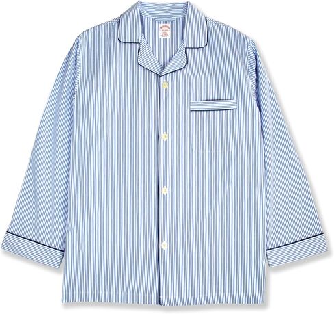 Brooks Brothers Mens Striped Seersucker Cotton Two Piece Pajama Lounge Set, in Saudi Arabia