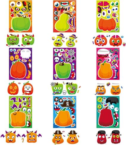 St.Patricks Day Craft Kit for Kids, Leprechaun Ornaments Hanging Art and Craft DIY Project, Make Your Own Leprechaun Stickers Kit, St Patricks Day Shamrock Crafts Party Favors Decorations, 24 Sets in Kuwait