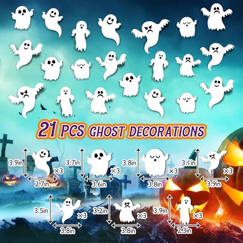 35 جهاز كمبيوتر شخصى هنا لديكورات الاستهجان راية الهالوين شبح الخفافيش ديكور الحائط منزل مسكون اليقطين سعيد يوم بو موضوع لصبي فتاة طفل عيد الهالوين عطلة حزب الديكور لوازم بريق أسود in Kuwait