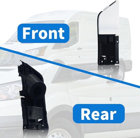 Fuel Door Housing for Ford Transit Vans 150 250 350(HD) 2015-2024, Fuel Gas Filler Door Pocket Hinge Tank Accessories, Replace OEM # CK4Z-5427936-A, CK4Z-5427936-J, CK4Z-5427936-F in Saudi Arabia