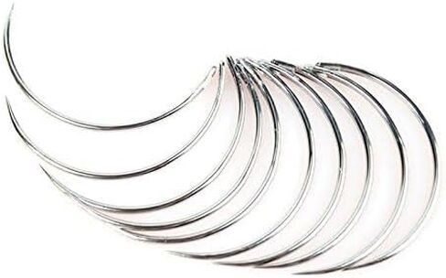 10Pcs Veterinary Suture Needles for Animal Surgical Needle and Fur Sew Tool, Machine Needles, Sewing Machine Needles in Saudi Arabia