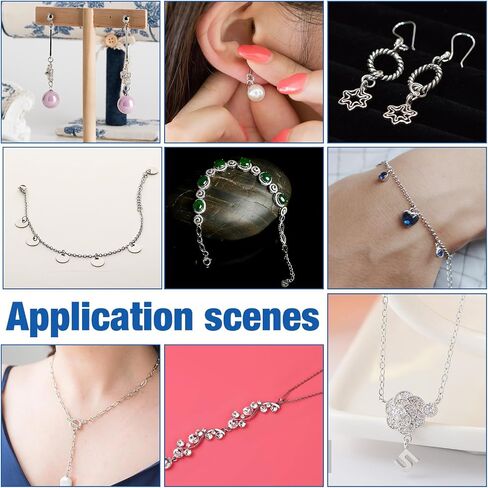 Sibba 200 Pcs Split Jump Rings for Keychains Double Loops Metal Key Rings Small Connectors Stainless Steel Jump Rings Findings Silver Keychain for Jewelry Making Necklaces Bracelets DIY(6MM) in Saudi Arabia