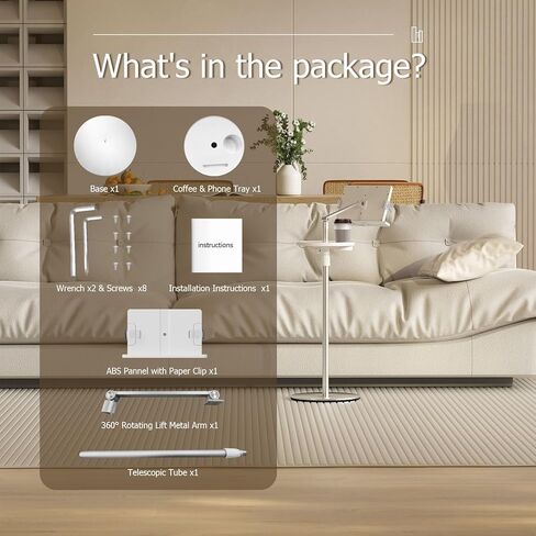 حامل كتب قابل للتعديل للقراءة، حامل كتب سارانا للقراءة بدون استخدام اليدين مع مشبك ورق للصفحة، ارتفاع قابل للتعديل من 24-58 بوصة حامل كتب على الأرضية للمنصة، الكمبيوتر المحمول، الهاتف، كتب الطبخ، ورقة الموسيقى in Kuwait