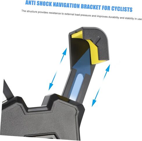 Adjustable Motorcycle Phone Holder Mount Upgraded Handlebar Clamp Secure Scooter Phone Clip Compatible with S22 Ultra and More in Kuwait