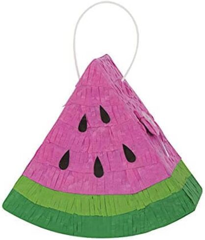 Unique Party 20977 - Mini Watermelon Pinata Favour Decoration in Saudi Arabia