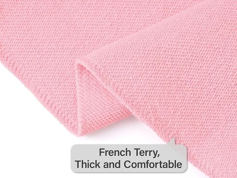 سويت شيرت أنيق بقلنسوة باللون الوردي الكرزي للفتيات الصغيرات والكبيرات - قميص بلوفر ناعم بأكمام طويلة مقاس 6-18 in Kuwait