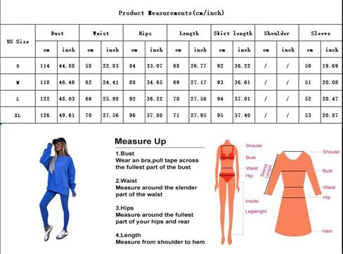 بدلة رياضية Adogirl للسيدات كاجوال مكونة من قطعتين بلوفر كبير الحجم مع فتحة إبهام بنطال مضلع أسود L in Kuwait