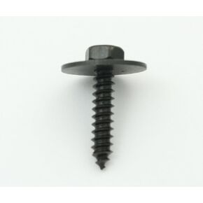 Autobahn88 Phillips Oval Sems Washer Tapping Screw for Bumper, Fender, Body, Compatible with Phillips Oval Tapping Screw (Universal Use) (Pack of 10)