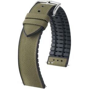 BUZZUFY Hirsch Arne L Animal Free green watch strap 18 mm 0925090040-2-18