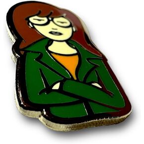 Sick Sad World Pin 90s Cartoon Mashup Enamel Pin Collectible Enamel Pin 90s Tv Show Merch Gift Sick Sad World Hard Enamel Lapel Pin for Backpack for hat