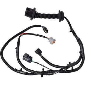 Rear Driver Side LH Door Wire Assembly Jumper 9L3Z-14631-CAA Rear Door Wiring Harness Compatible with 2009 2010 2011 2012 2013 2014 Ford F150 Crew Cab ONLY One Rear Left Door Jumper Wire Assembly