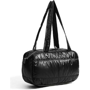 Women's Gym Bag, Travel Duffel Bag, Down Tote Tote Tote, 35L Weekend Overnight Bag with Wet Pocket,
