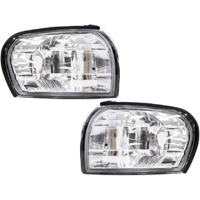 Exterior Acceossires - Crystal Clear Corner Lights Lamps W/E-Mark Compatible with impreza GC8 CC8A 1992-2000 (Without Bulbs)