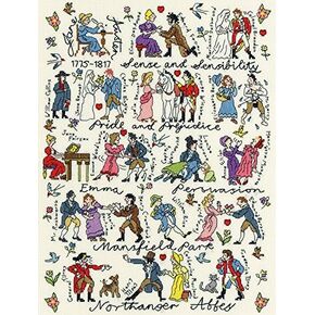 Bothy Threads Jane Austen Counted Cross Stitch Kit