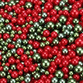 uxcell 900Pcs Faux Pearl for Crafting, 3-8mm No Hole ABS Round Pearls for Vase Fillers, Jewelry Making, Vase Filler, Cosmetic Boxes, DIY Parts, Table Scatter, White/Yellow/Pink