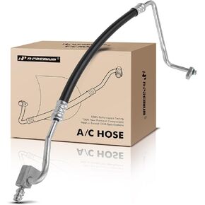 A-Premium A/C Discharge Line Hose Assembly Compatible with Hyundai Sonata 2002-2005, Kia Optima Magentis 2001-2004, 2.5L 2.7L, Compressor to Condenser