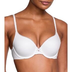 Victoria's Secret Perfect Shape Push Up Bra, Full Coverage, Padded, Bras for Women, Body by Victoria Collection, Marzipan (32DDD)