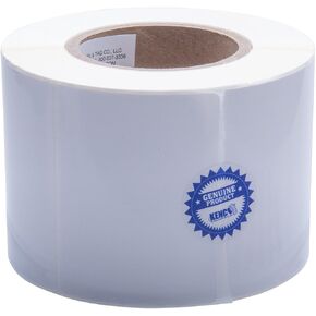 Kenco Premium 4" X 3" Roll-Fed Inkjet Labels. Compatible with Primera Color Label Printers and Many Other Printer Brands, Supplied on a 3" Core (High Gloss 1 Pack)