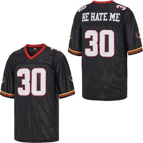 Men's He Hate Me #30 Football Jersey Rod Smart